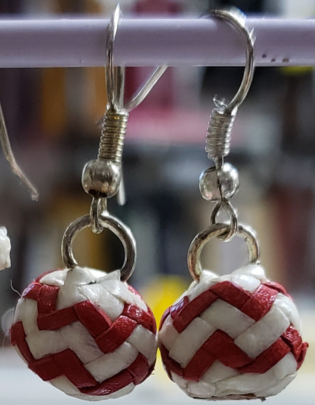 Aretes modelo motas en cuero crudo - Tiendacharra.com - Bodega Tienda Charra