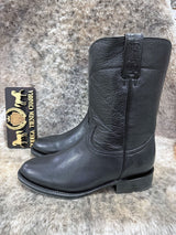 Bota Roper Negra clásica marca Río Grande - Tiendacharra.com - Bodega Tienda Charra