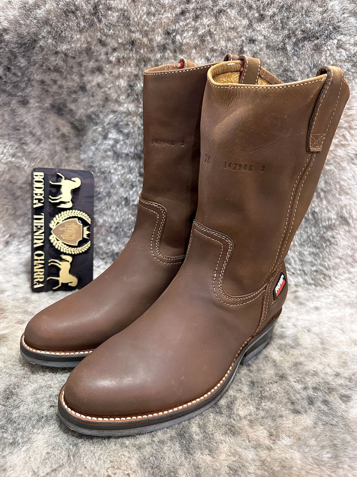 Bota Truck crazy - tan marca Río Grande - Tiendacharra.com - Bodega Tienda Charra