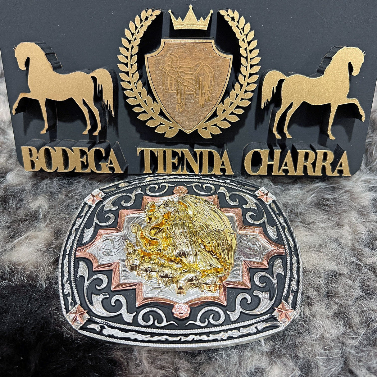 Hebilla alpaca fina HALP01 - Tiendacharra.com - Bodega Tienda Charra