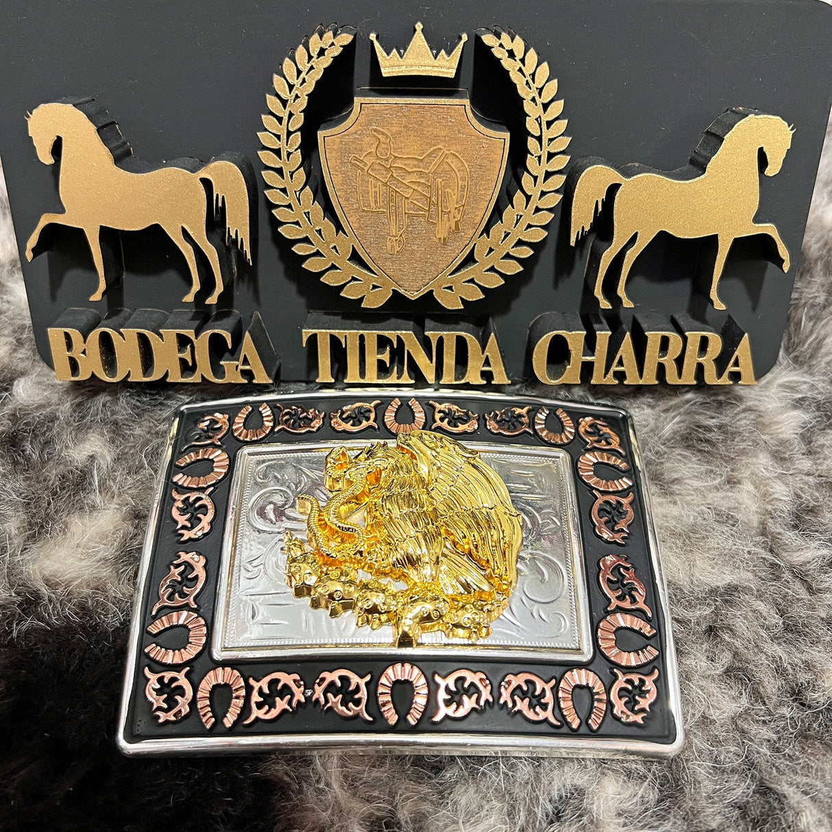 Hebilla alpaca fina HALP02 - Tiendacharra.com - Bodega Tienda Charra