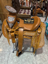 Silla charra colita de pato con cantineras y herraje OUTLET - Tiendacharra.com - Bodega Tienda Charra