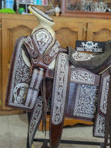 Silla charra cuadrada modelo caballo/herradura - Tiendacharra.com - Bodega Tienda Charra