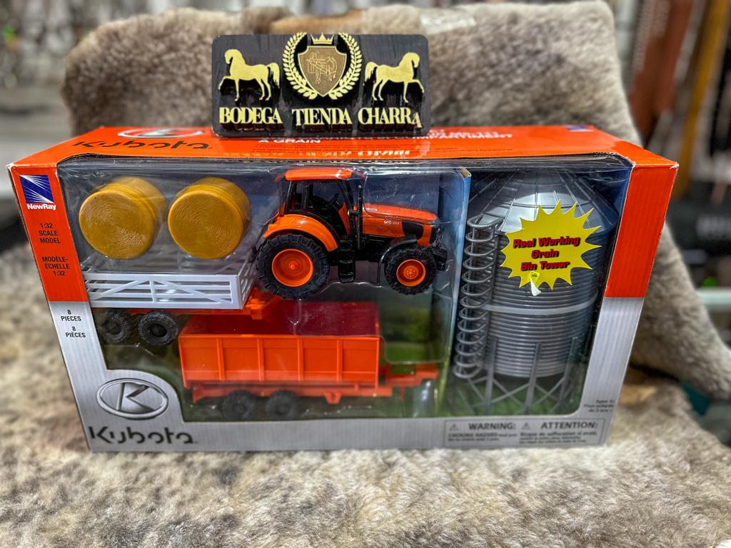Silo granelero con tractor - Tiendacharra.com - Bodega Tienda Charra