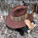 Sombrero gamuzina con brillantes - Tiendacharra.com - Bodega Tienda Charra