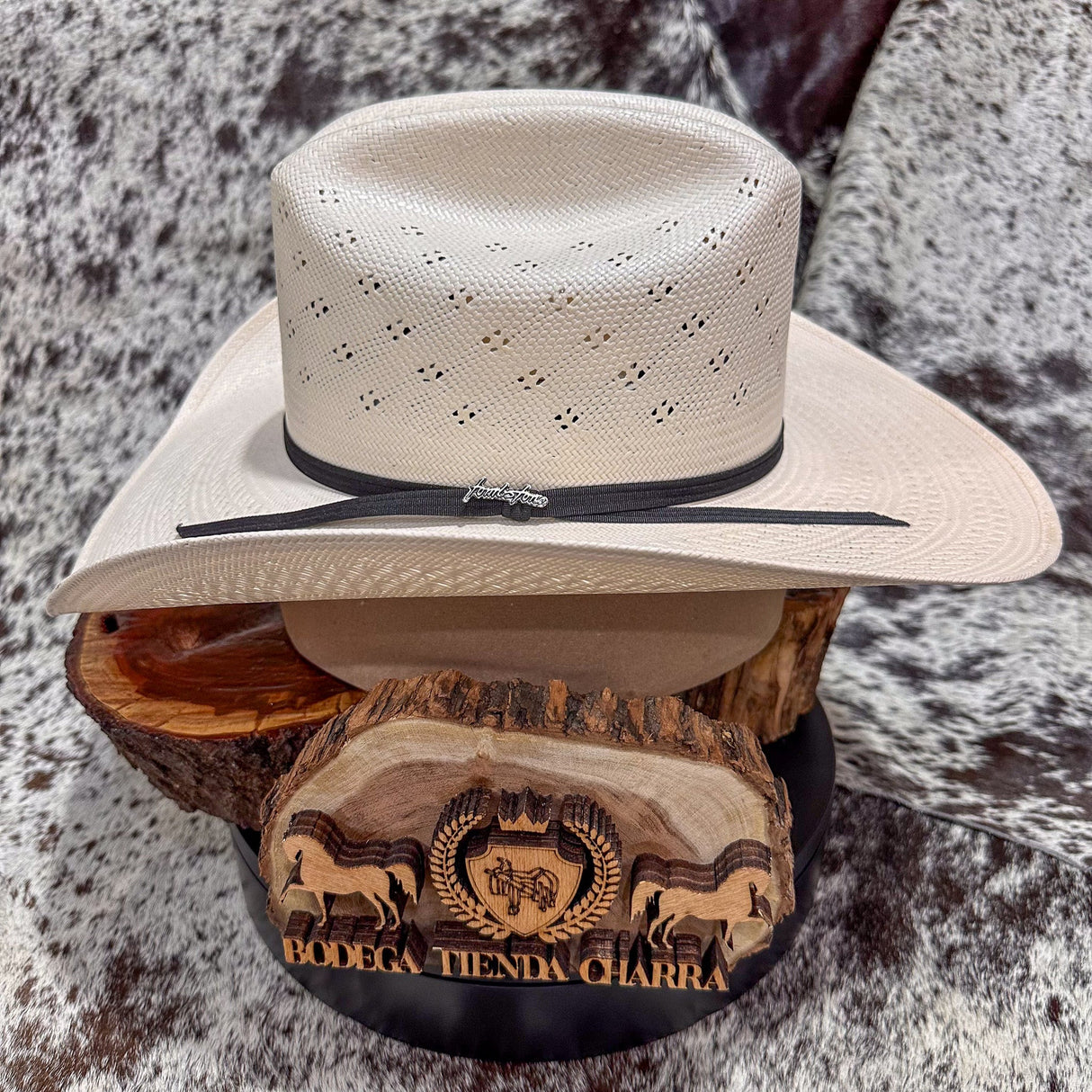 Sombrero Roper 30x Tombstone (randa trébol) - Tiendacharra.com - Bodega Tienda Charra