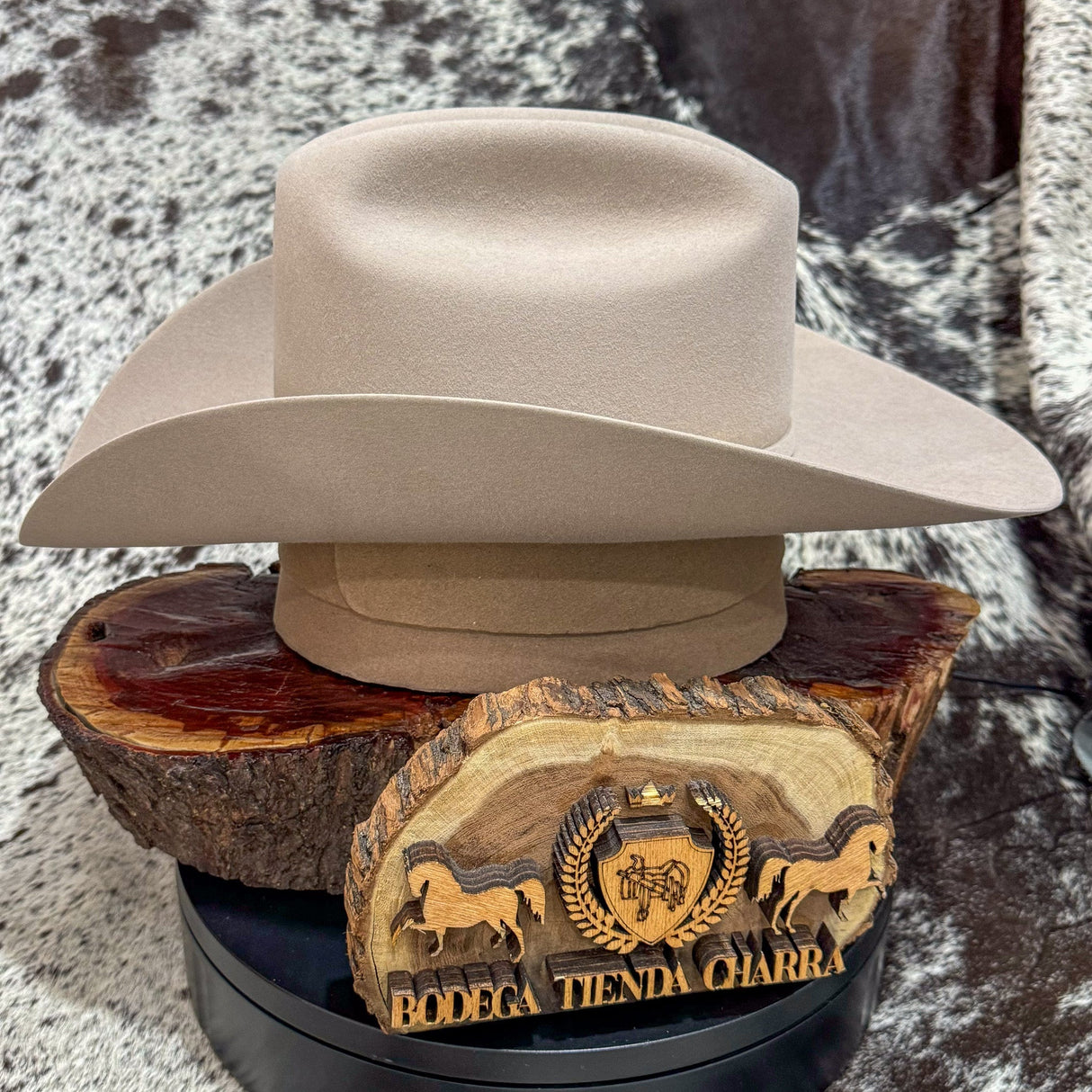 Texana Stetson Guadalupana 6x SilverBelly - Pelo de Castor - Tiendacharra.com - Bodega Tienda Charra