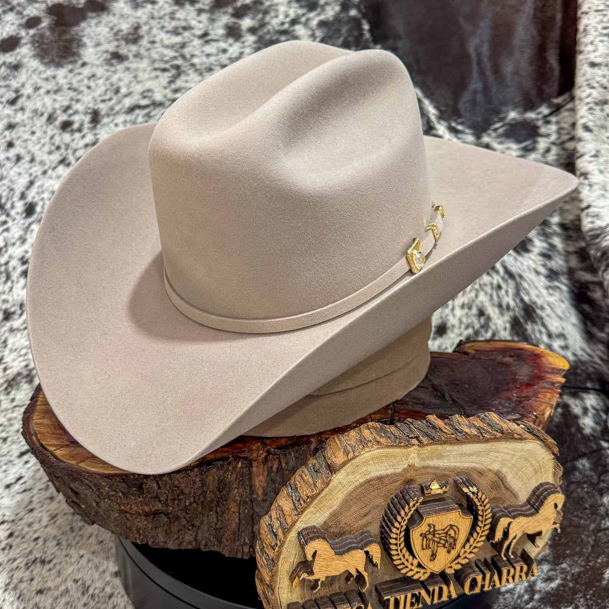 Texana Stetson Guadalupana 6x SilverBelly - Pelo de Castor - Tiendacharra.com - Bodega Tienda Charra