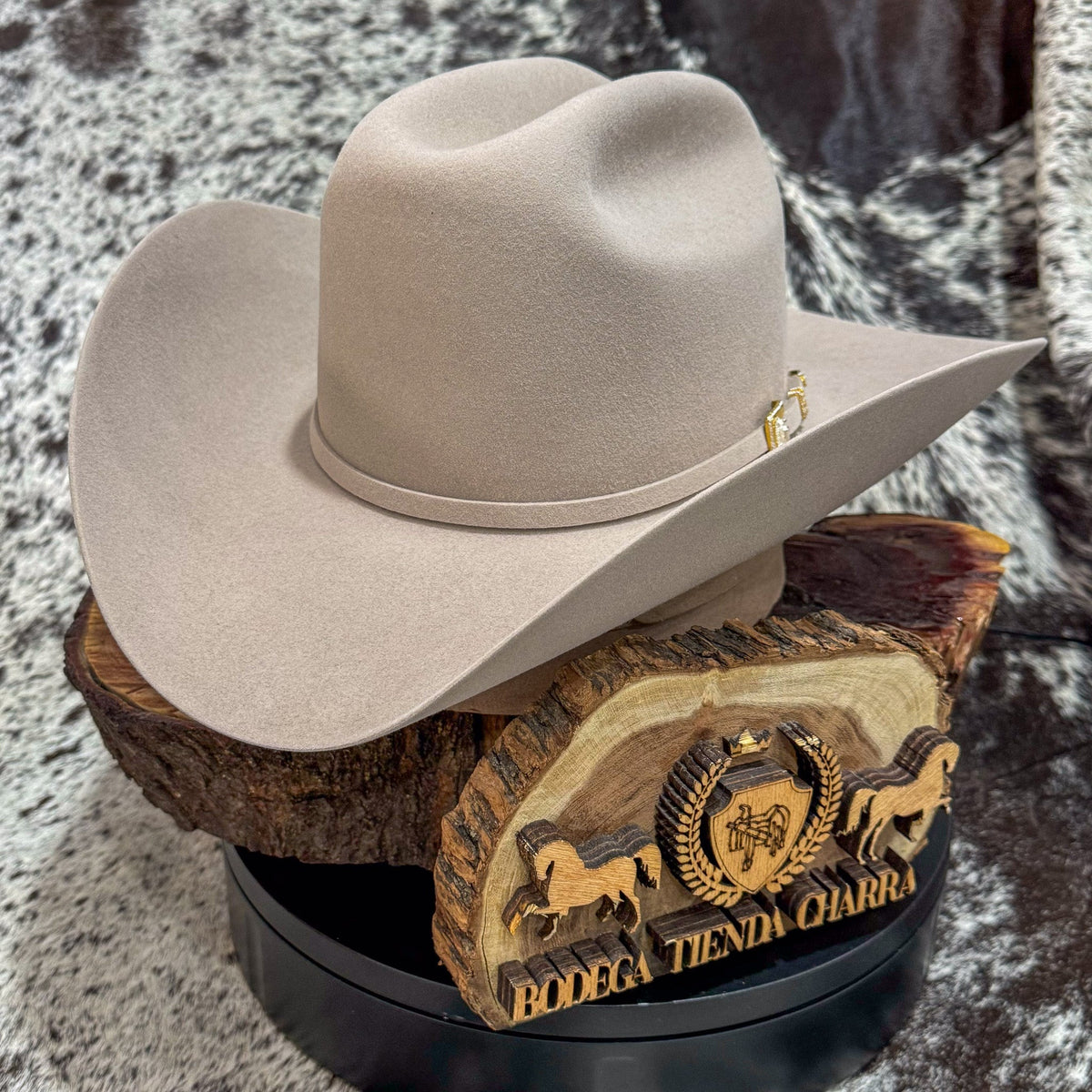 Texana Stetson Guadalupana 6x SilverBelly - Pelo de Castor - Tiendacharra.com - Bodega Tienda Charra