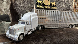 Trailer ganadero Peterbilt escala 1:24 - Tiendacharra.com - Bodega Tienda Charra