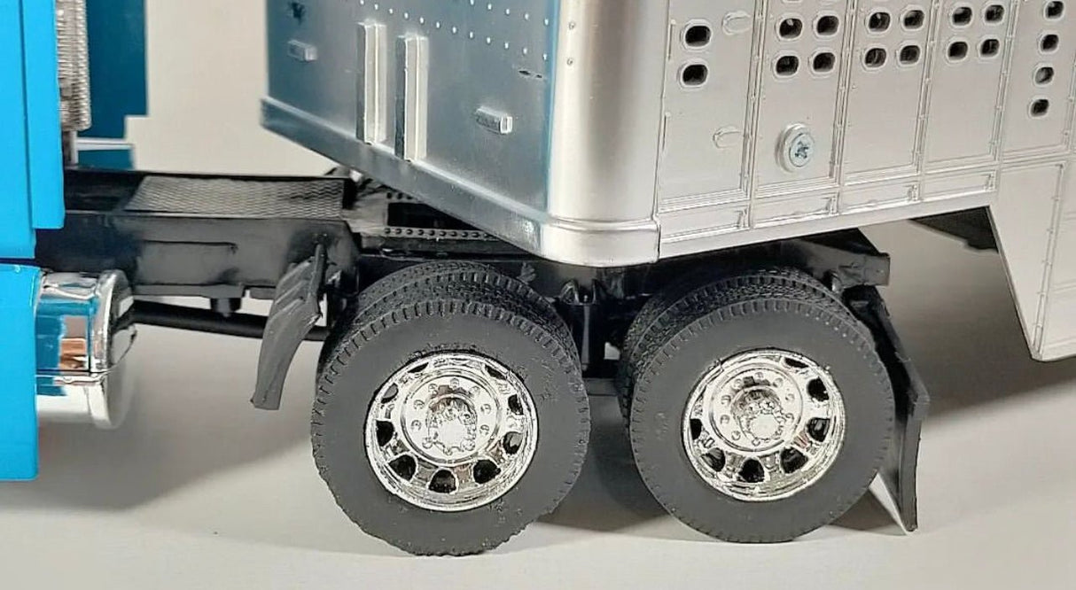 Trailer Mack Pinnacle con jaula ganadera 1/32 - Tiendacharra.com - Bodega Tienda Charra